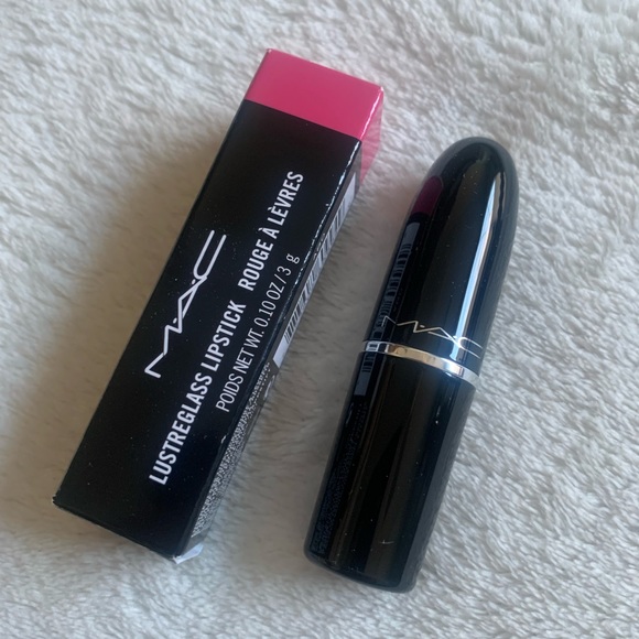 Mac Cosmetics Lusterglass Lipstick Pout of Control BNIB - Picture 3 of 16